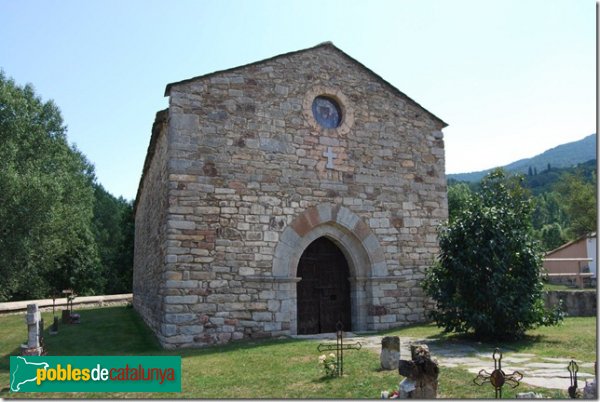 Montellà - Sant Genís (Foto: José Elizalde, 2011) Montellà - Sant Genís