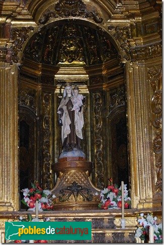 Sant Genís de Montellà - Retaule (Foto: José Elizalde, 2011) Sant Genís de Montellà - Retaule