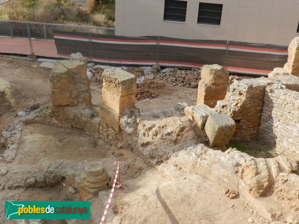 Tarragona - Restes arqueològiques del carrer Vapor