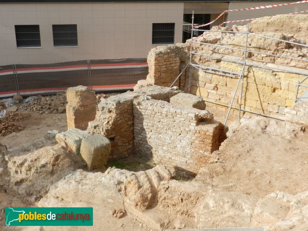 Tarragona - Restes arqueològiques del carrer Vapor