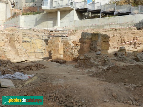 Tarragona - Restes arqueològiques del carrer Vapor