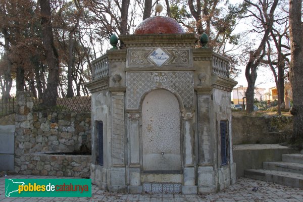 Caldes de Malavella - Parc de la Font de la Vaca, la font