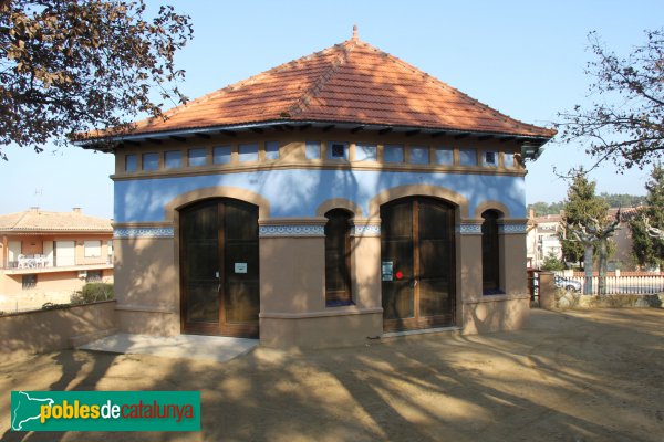 Caldes de Malavella - Parc de la Font de la Vaca, casinet