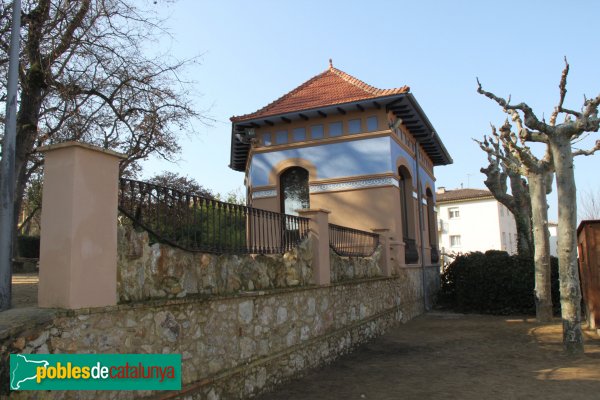 Caldes de Malavella - Parc de la Font de la Vaca, casinet