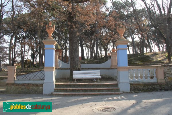 Caldes de Malavella - Parc de la Font de la Vaca, entrada