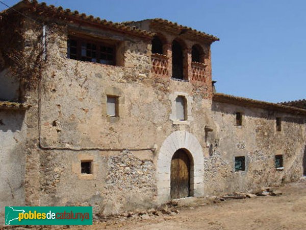 Brunyola - Can Pla, abans de la restauració