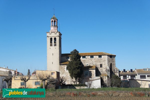 Riudellots de la Selva - Església de Sant Esteve