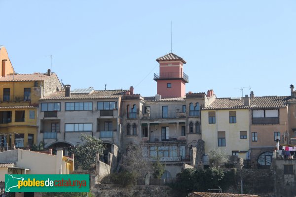 Anglès - La Torratxa, façana posterior