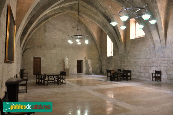 Monestir de Poblet - Sala de visites