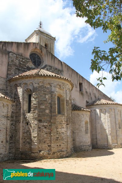 Amer - Monestir de Santa Maria, absis