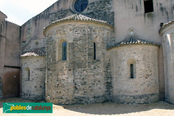 Amer - Monestir de Santa Maria, absis