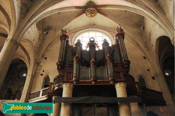 Castelló d´Empúries - Basílica de Santa Maria. Orgue