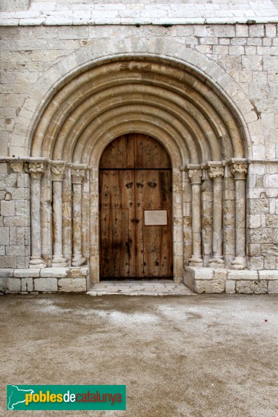 Sant Martí Sarroca - Església de Santa Maria, portada