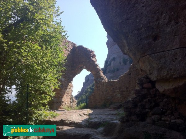 Matadepera - Ermita de Santa Agnès. Des del pati