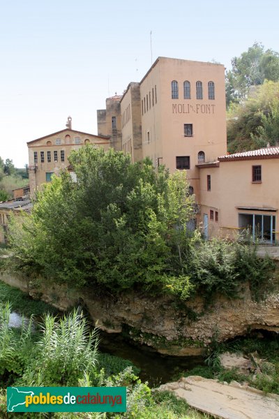 Sant Pere de Riudebitlles - Molí de la Font