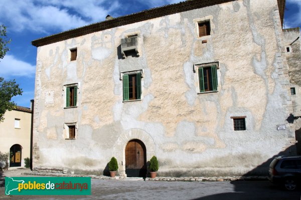 Subirats - Palau Gralla (Torre-ramona), façana principal