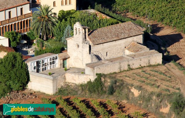 Subirats - Sant Joan Sesrovires, des del castell de Subirats