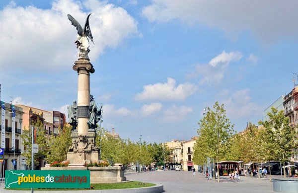 Vilafranca del Penedès - Monument a Milà i Fontanals