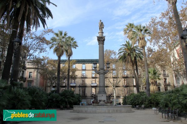 Barcelona - Monument a Galceran Marquet