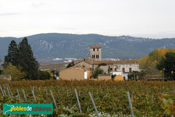 Avinyonet del Penedès - Sant Sebastià dels Gorgs, campanar de lluny