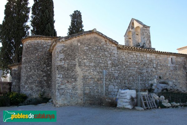 Les Cabanyes - Església vella de Sant Valentí