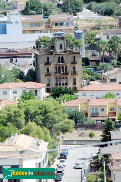 Sant Martí Sarroca - Can Balada, des del castell