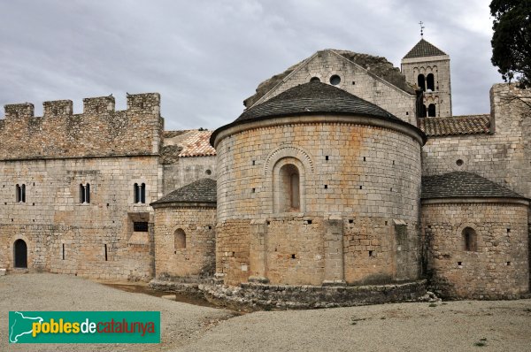 Vilabertran - Església de Santa Maria, absis