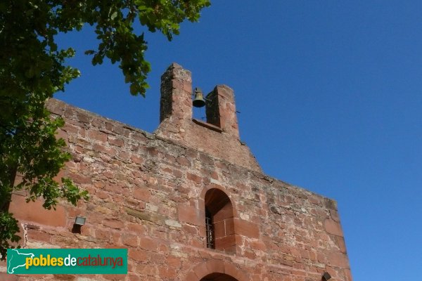 Gavà - Ermita de Bruguers, campanar trencat