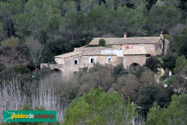 Arenys d'Empordà. Masia prop del veïnat de l'Església