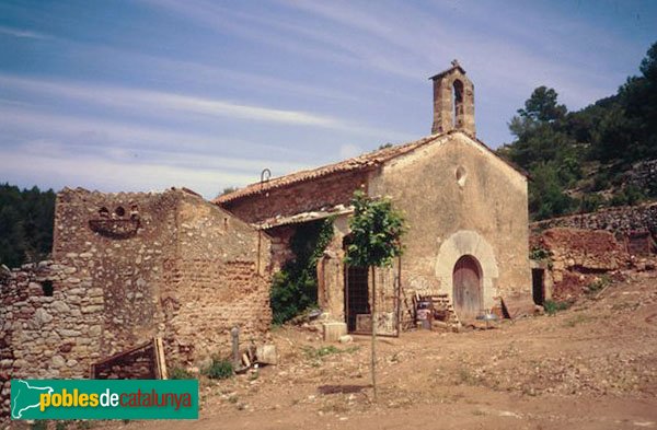 Mediona - Capella de Santa Anna, abans de la restauració