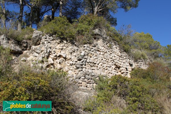 Torrelles de Foix - Restes del Castell de Foix