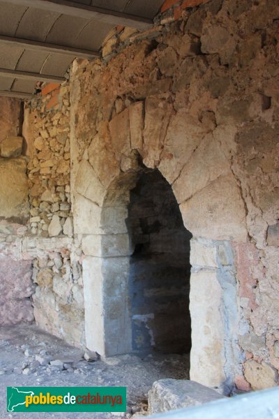 Torrelles de Foix - Masia de Cal Pepó, interior