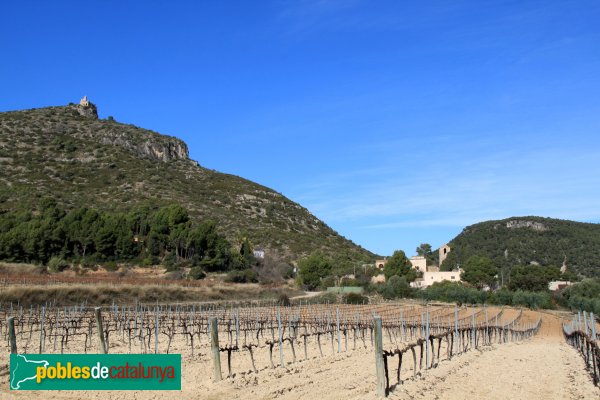 Castellví de la Marca - Sant Sadurní Vell, sota el castell