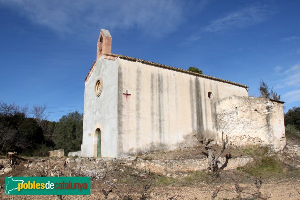 Castellví de la Marca - Capella de Sant Andreu, amb l'antic absis romànic (Foto: Albert Esteves, 2014) Castellví de la Marca - Capella de Sant Andreu, amb l'antic absis romànic