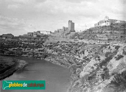 Castellet i la Gornal - Castell de Castellet, reproducció idealitzada del segle XIV