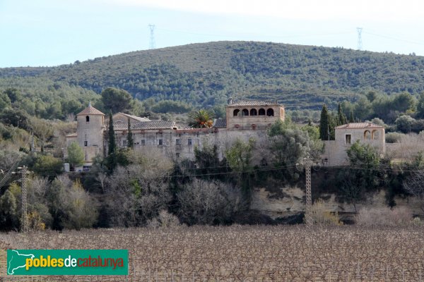 Santa Margarida i els Monjos - Castell-convent de Penyafort