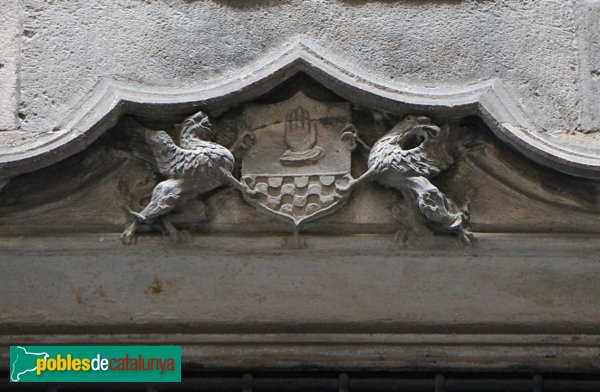 Barcelona - Casa dels Canonges del carrer del Bisbe