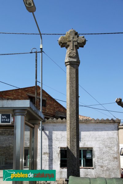 Montoliu - Creu de terme de la Guàrdia Lada (Foto: Albert Esteves, 2014) Montoliu - Creu de terme de la Guàrdia Lada