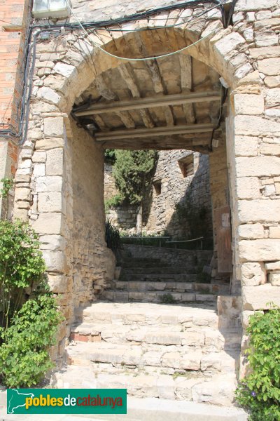 Montoliu - Portal de Cal Garra (La Guàrdia Lada)