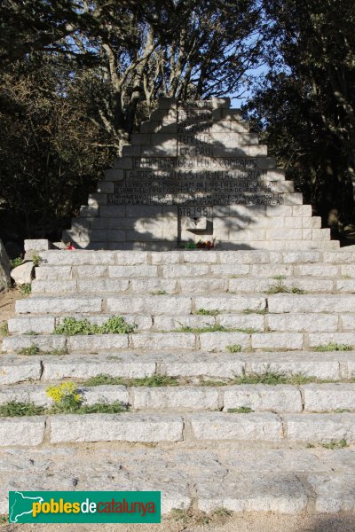 Agullana - Monument a Companys