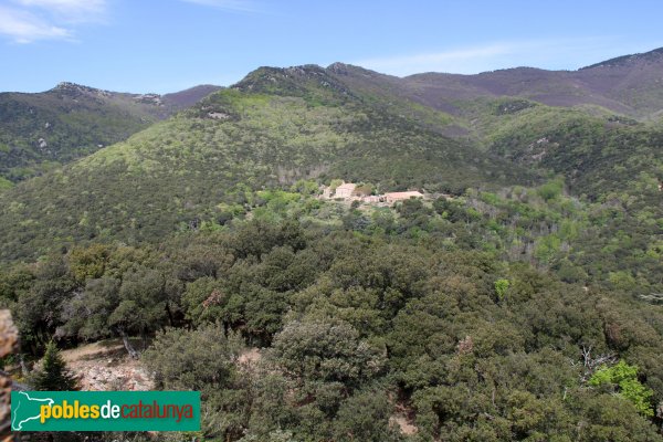 La Jonquera - Veïnat de Requesens, des del castell