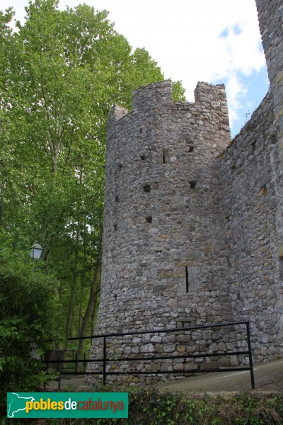 Sant Llorenç de la Muga - Torre de la muralla