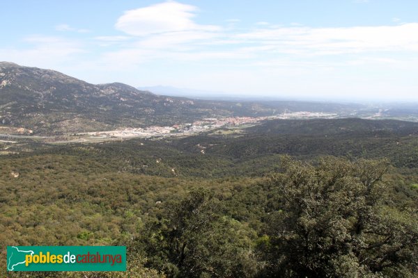 La Jonquera - Panoràmica des de Sant Julià dels Torts