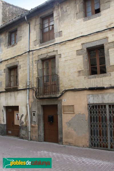 La Jonquera - Carrer Major, la Rectoria