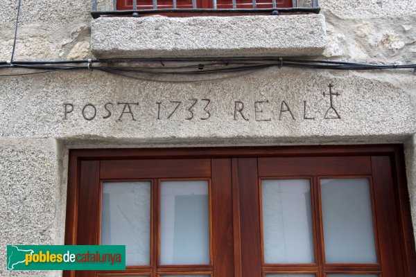 La Jonquera - Carrer Vell, casa de la Posta Real