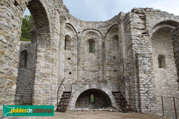 Albanyà - Monestir de Sant Llorenç de Sous, capçalera