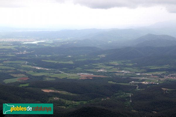 Albanyà - Panoràmica des del Mont