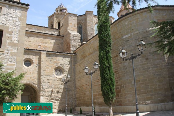 Cervera - Església de Santa Maria, façana de Sant Martí