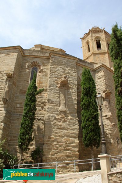 Cervera - Església de Santa Maria, absis