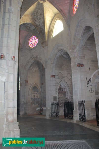 Cervera - Església de Santa Maria, girola